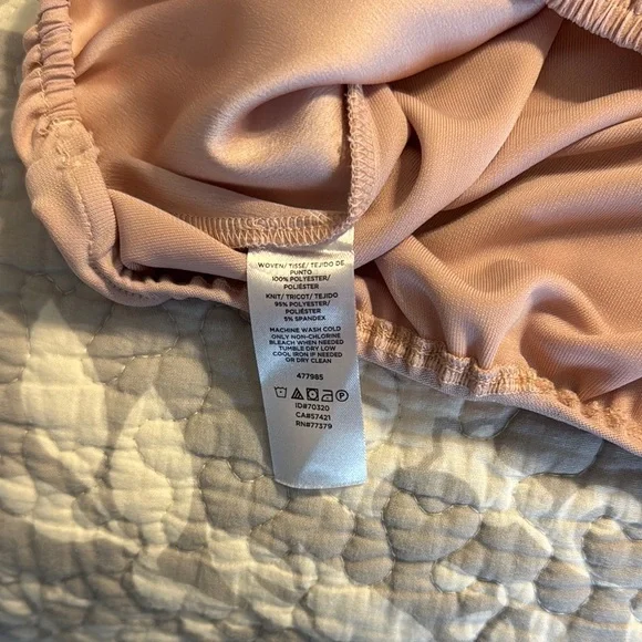 Ann Taylor peach Puff Sleeve Blouse - Picture 7 of 7